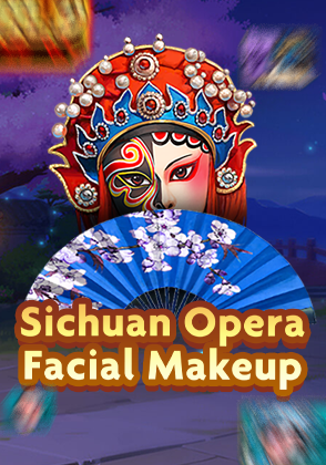 Sichuan Opera Facial Makeup